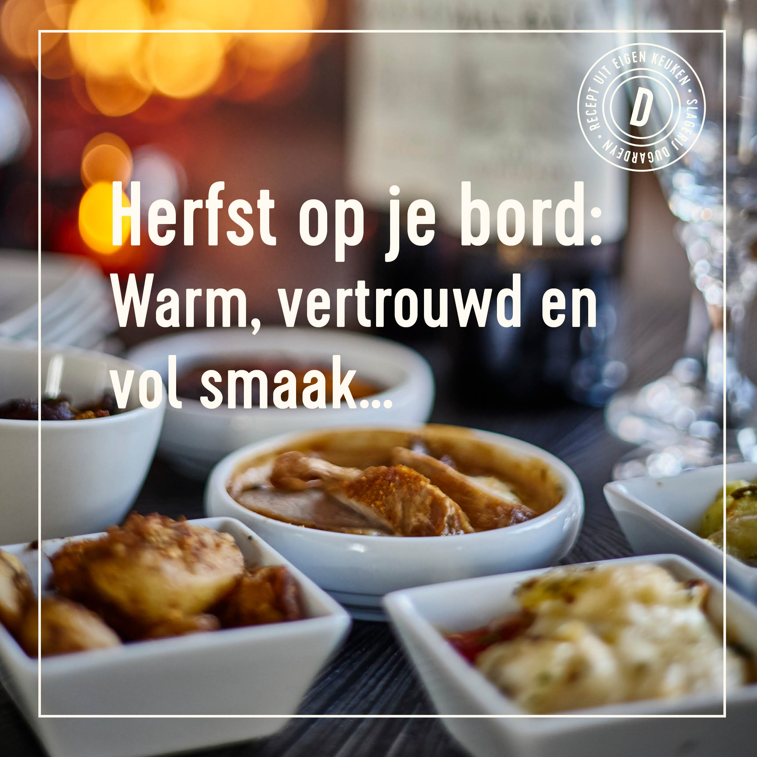 ONTDEK ONZE NIEUWE MENU'S