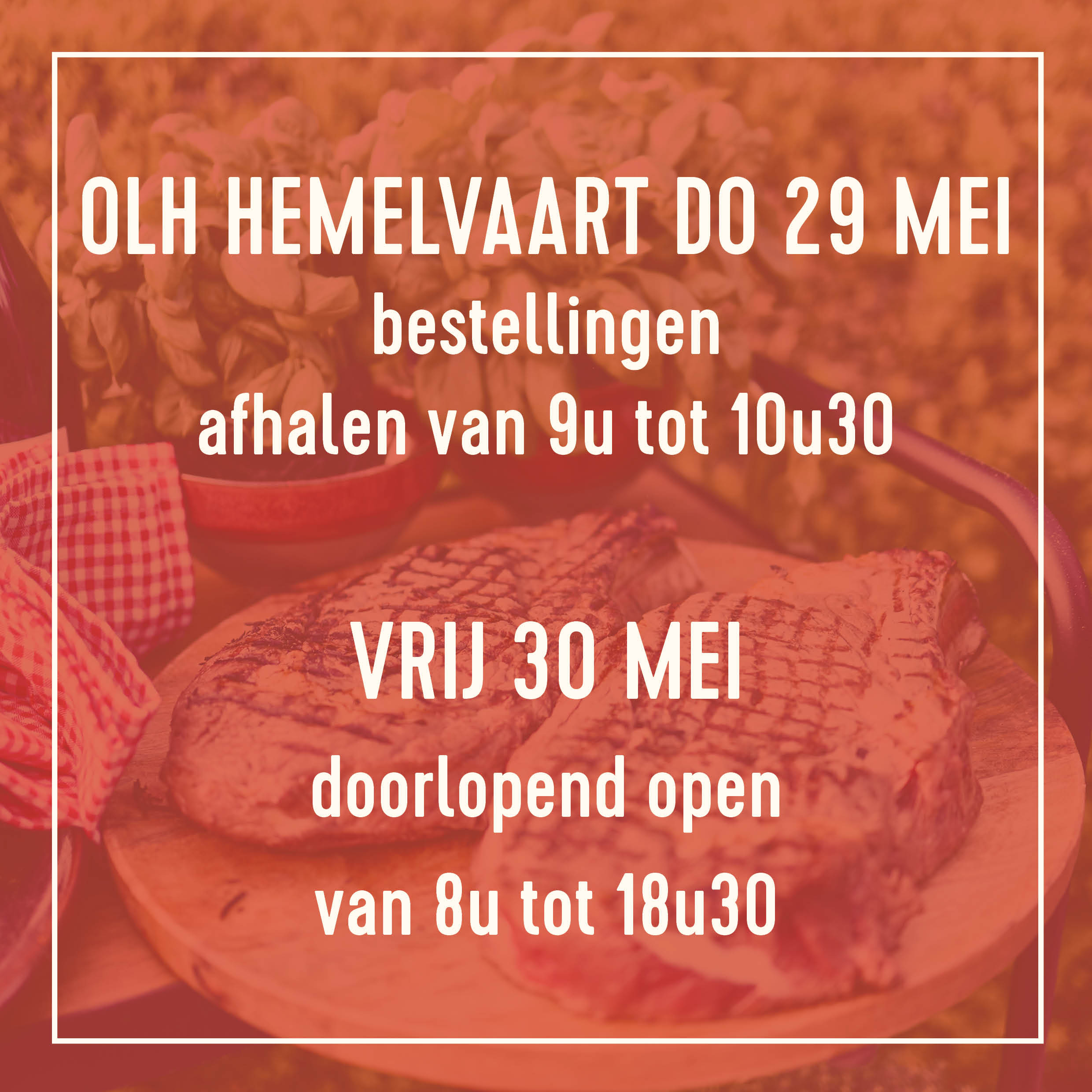 OPENINGSUREN OLH HEMELVAART